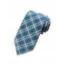 Cravate bleuet d'inspiration Écossaise