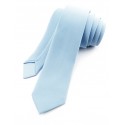 Cravate bleu givré
