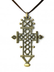 Croix Chrétienne Bronze,