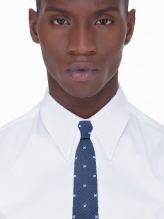 Cravate bleue
