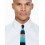 Cravate tricot noire à rayures 