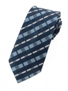 Cravate bleue marine