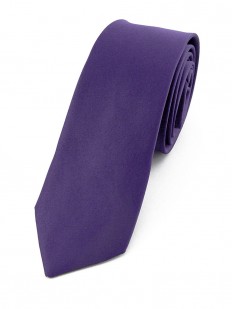 Cravate slim violette