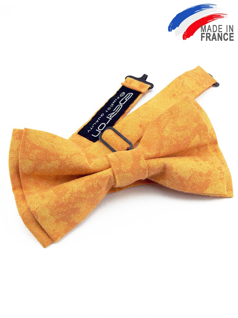 Noeud Papillon CLJ Jaune Poussin – Microfibre, 11.5x6cm, Style Dandy