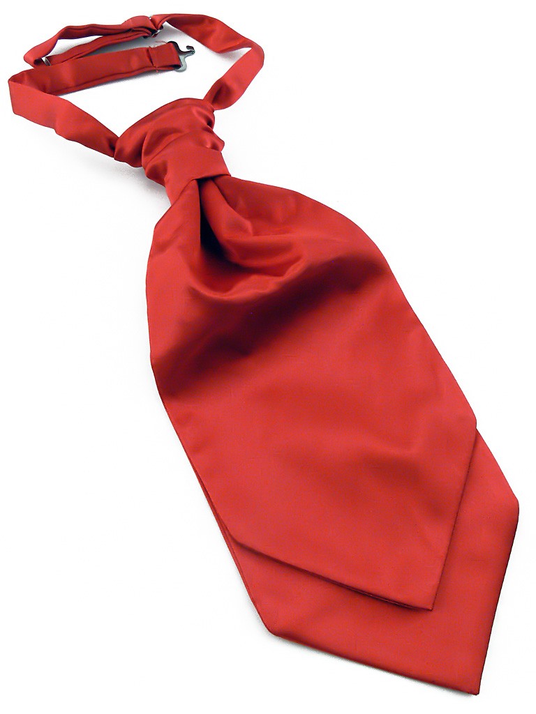 Ascot Lavalliere Rouge Mariage Toute Ceremonie