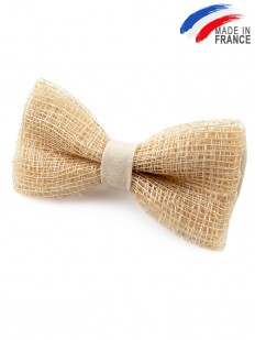 Bow tie in abaca for child