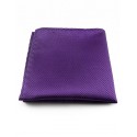 Pochette de costume violet foncé