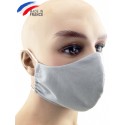 Masque de protection grand public en coton gris