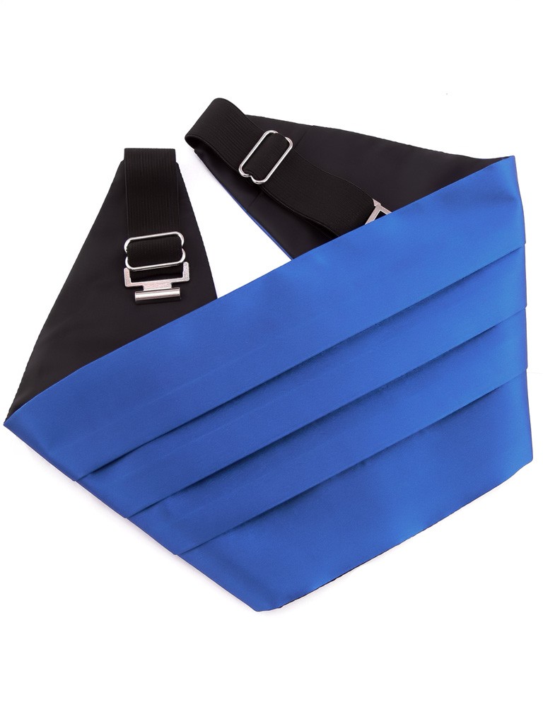 Ceinture De Smoking (cummerbund) En Satin Noir - Réglable, Pour Costume élégant, Mariage, Soirée