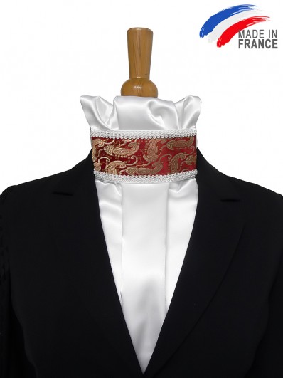 Cravate de dressage motif cachemire