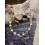 Bracelet perles argentées et penfentif coeur - A personnaliser